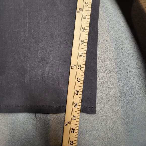 Cintas Work Pants Mens 33x30 Black Hi Vis Uniform Reflective Safety - Picture 7 of 12